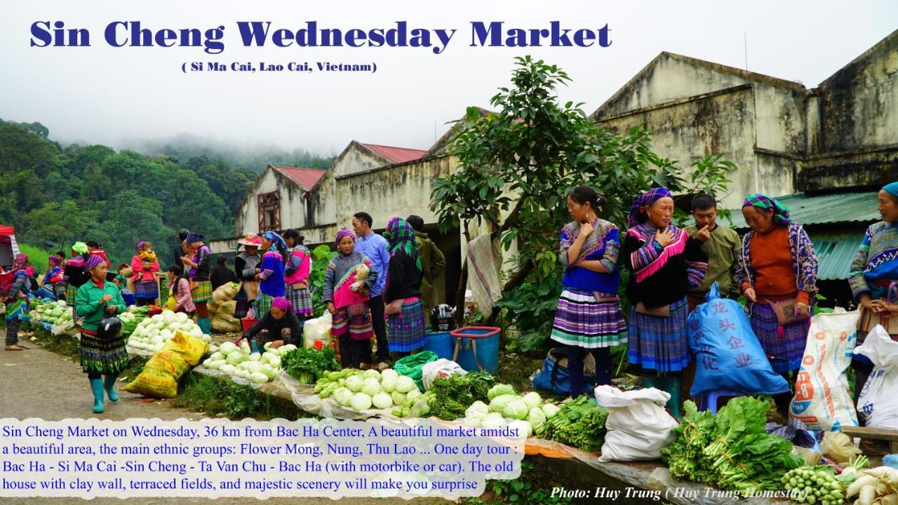 Huy Trung Homestay Bac Ha  Zewnętrze zdjęcie